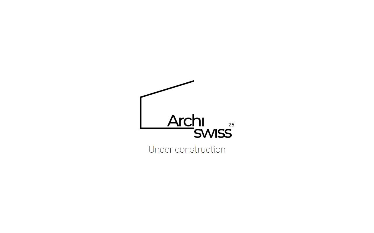 Anteprima del sito: Archi Swiss 25 SA