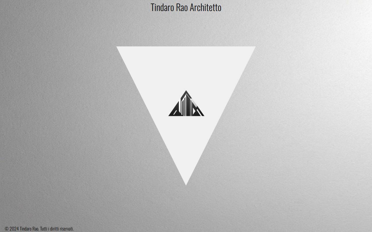 Anteprima del sito: Tindaro Rao Architetto