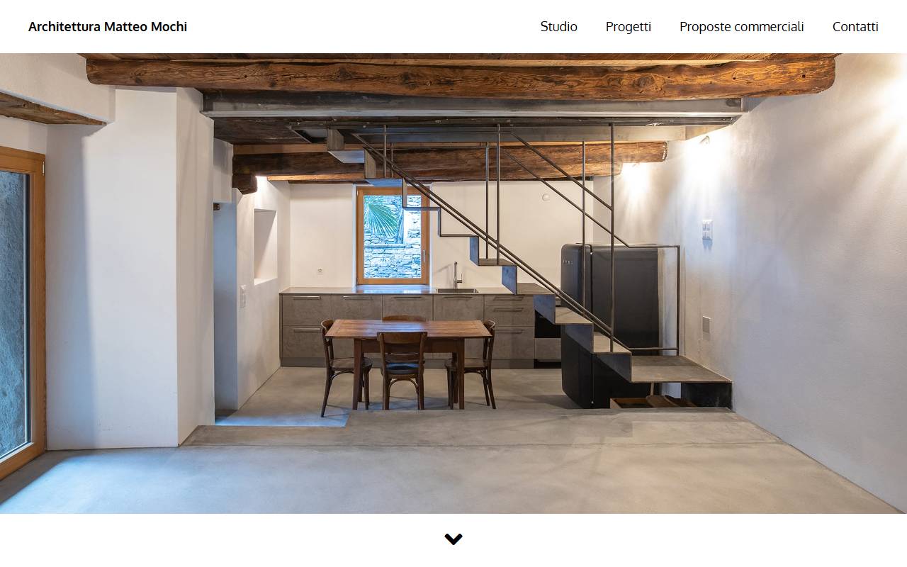 Anteprima del sito: ARCHITETTURA MATTEO MOCHI