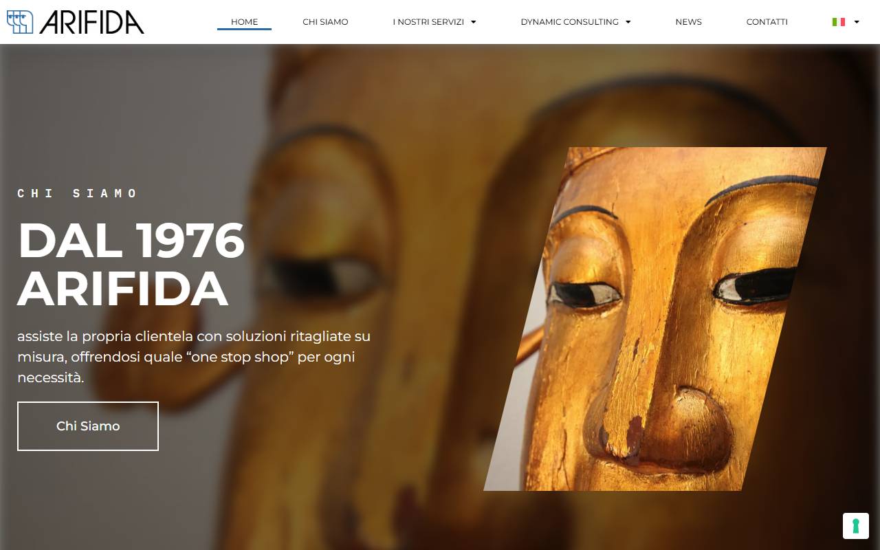 Anteprima del sito: Arifida SA