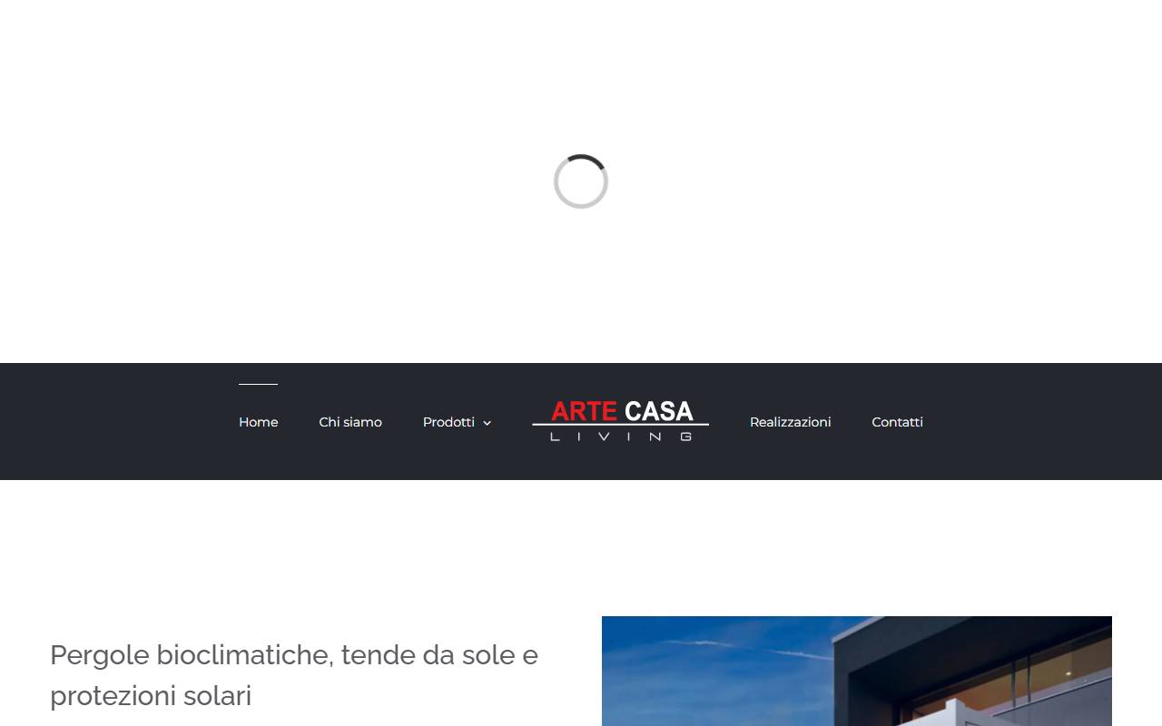Anteprima del sito: ARTE CASA Living Sagl