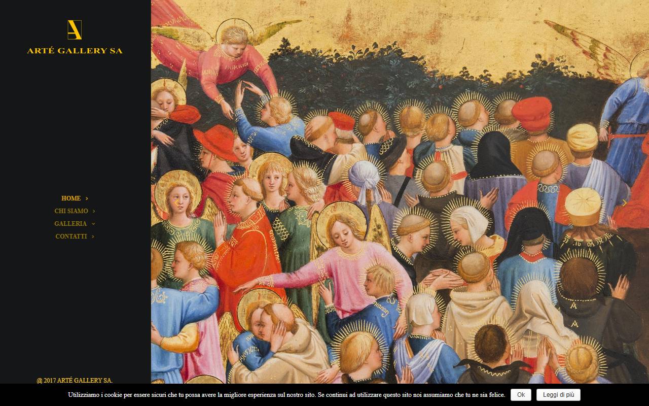 Anteprima del sito: Arté Gallery SA