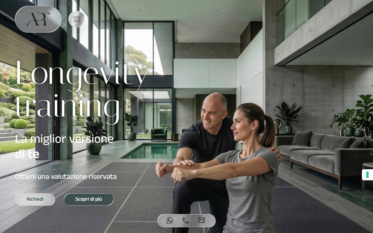 Anteprima del sito: ART PERSONAL TRAINER DI LUCA GIOVANNI BOTTONI