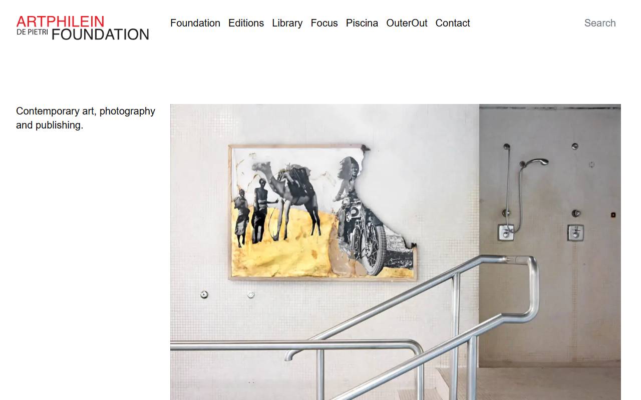 Anteprima del sito: Artphilein Editions SA