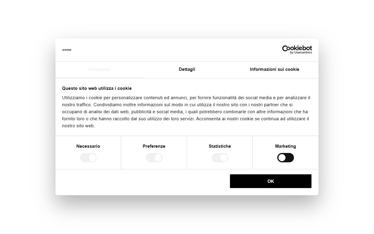 Anteprima del sito: ARTRUST SA