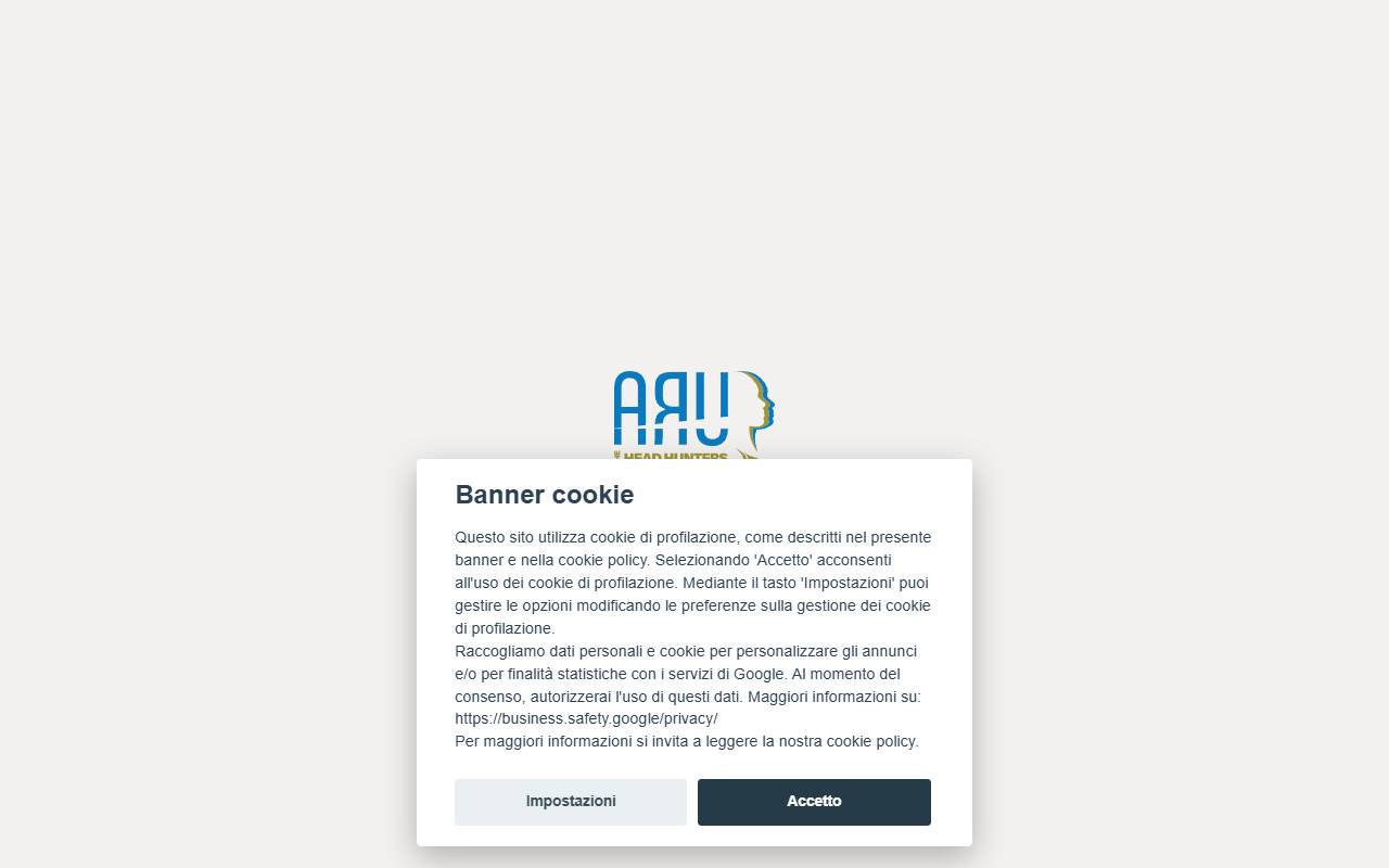 Anteprima del sito: Aru SA