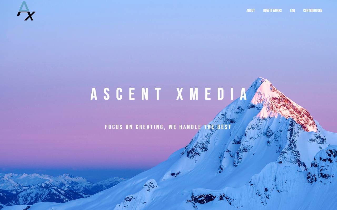 Anteprima del sito: Ascent Xmedia GmbH