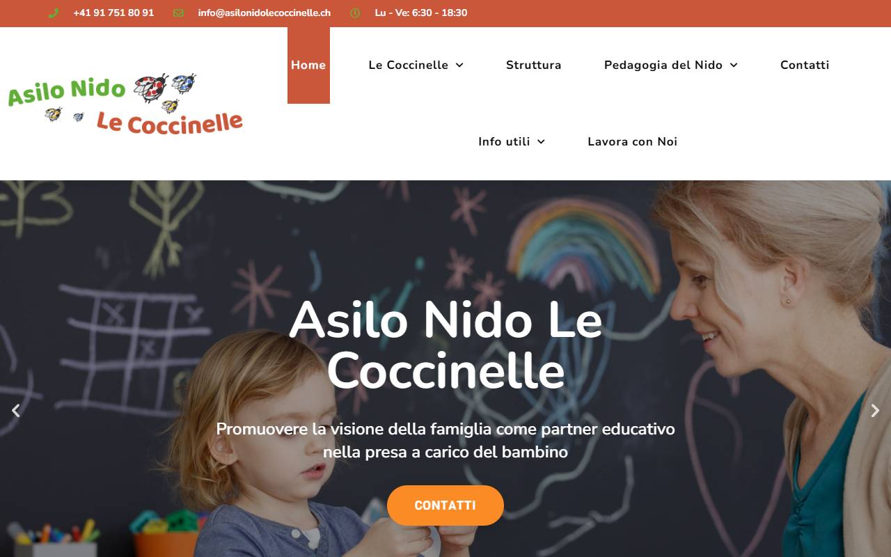 Anteprima del sito: Associazione Albero Azzurro