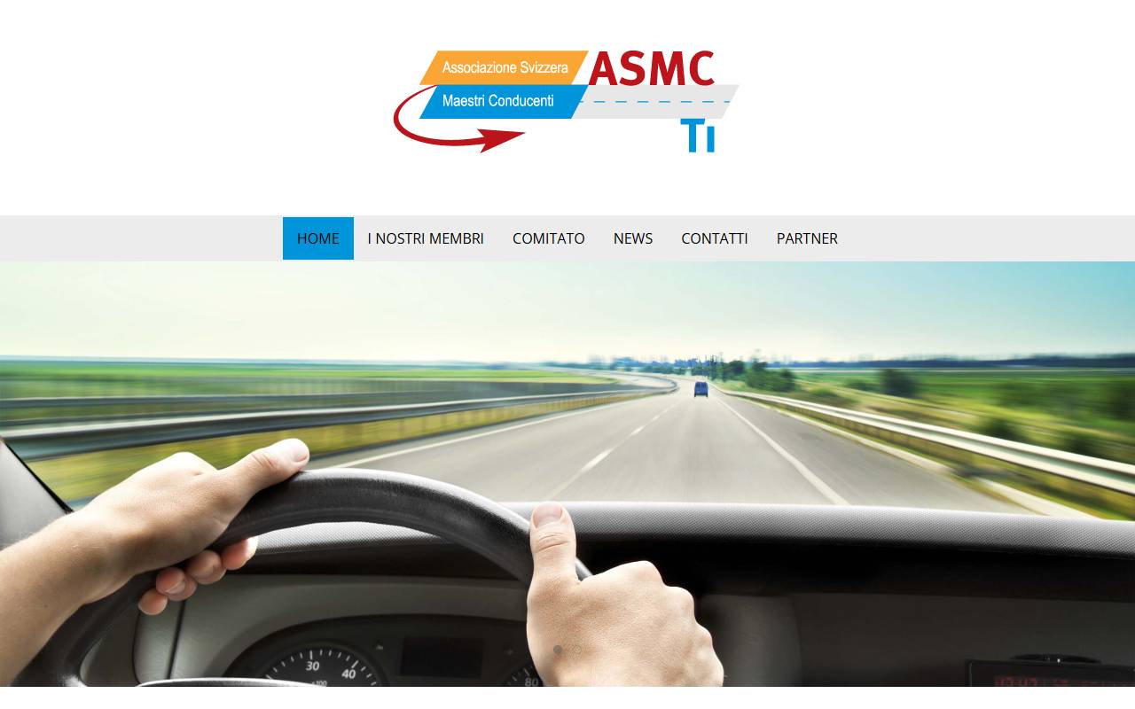 Anteprima del sito: Associazione svizzera maestri conducenti - Sezione Ticino (ASMCTI)