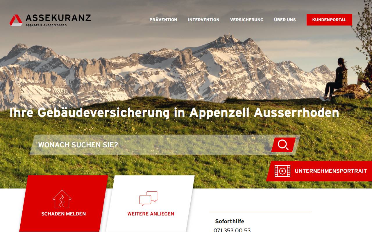 Anteprima del sito: M.S. ASSEKURANZ SA