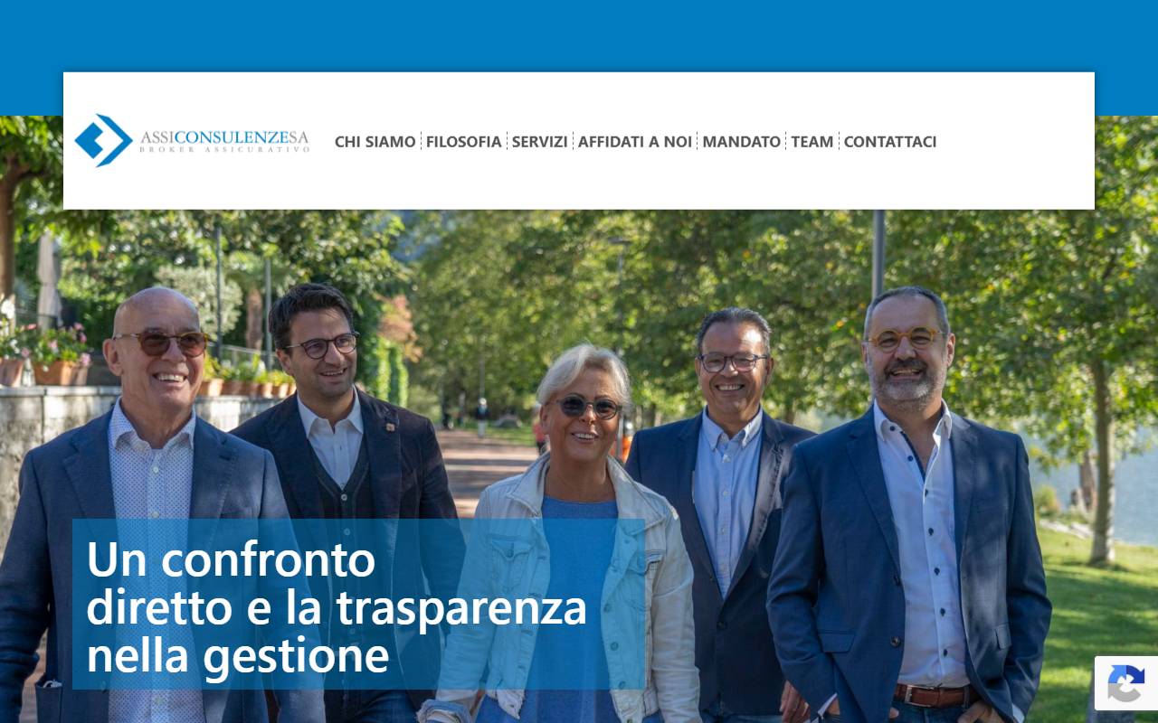 Anteprima del sito: Assiconsulenze SA