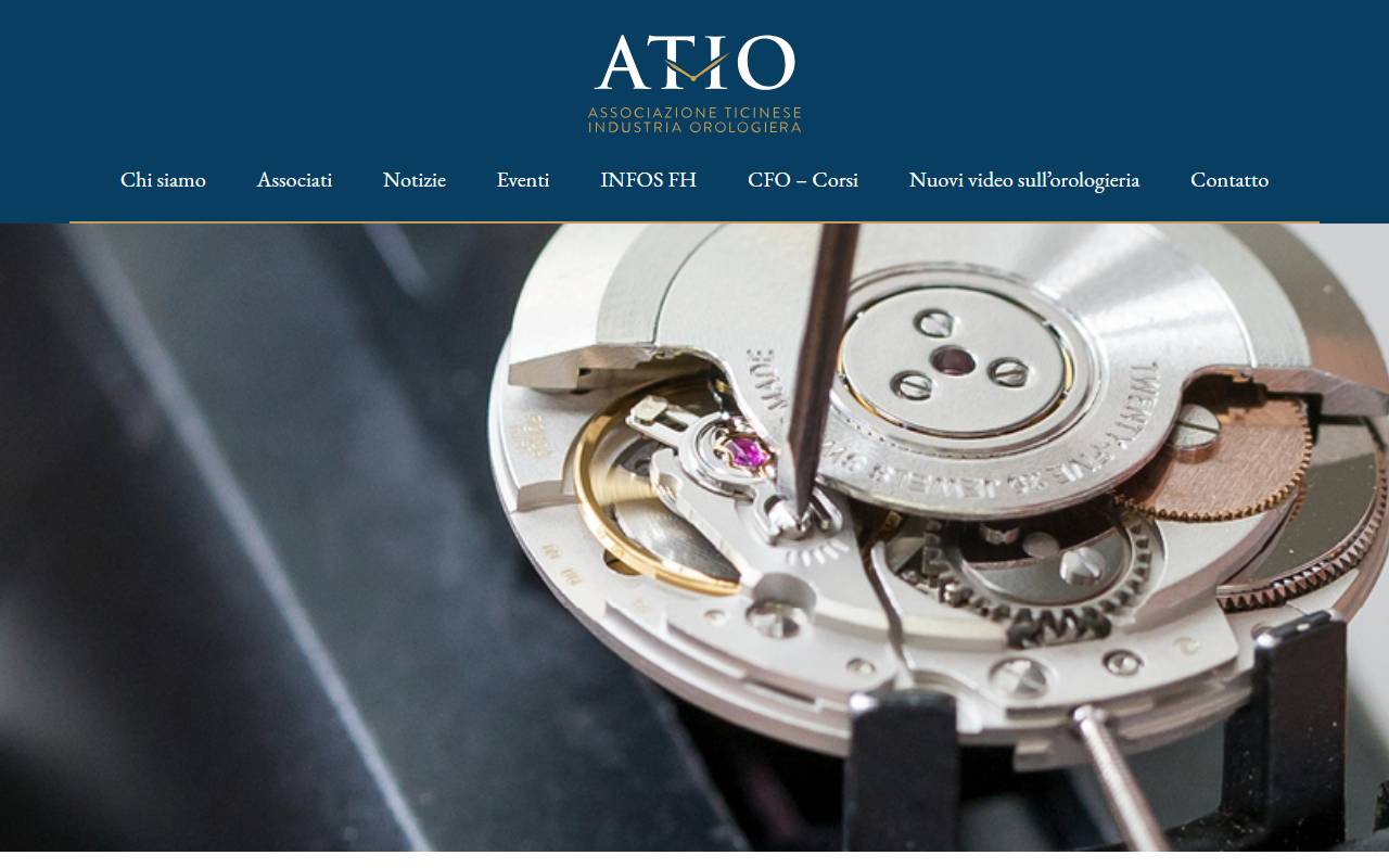 Anteprima del sito: Fondazione Centro di formazione del settore orologiero Ticino