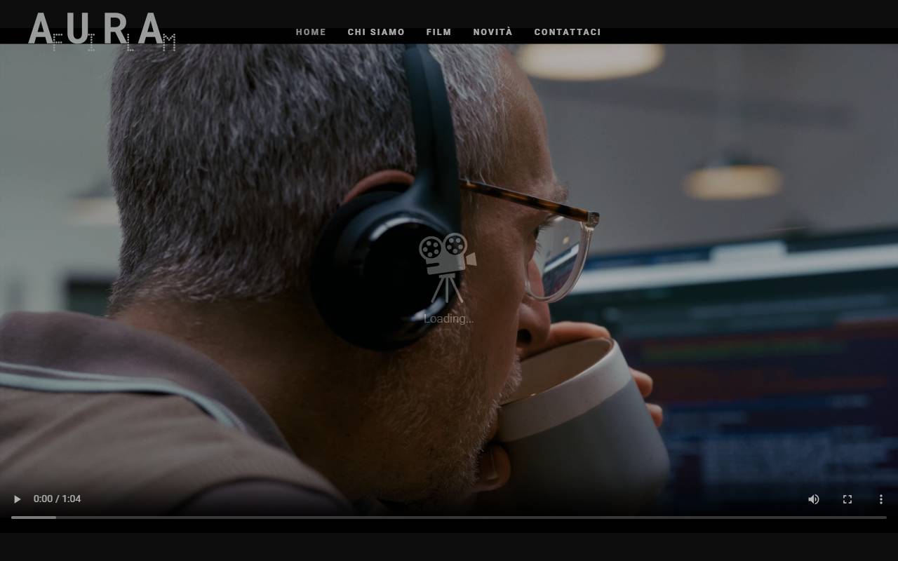Anteprima del sito: AURA Film SAGL