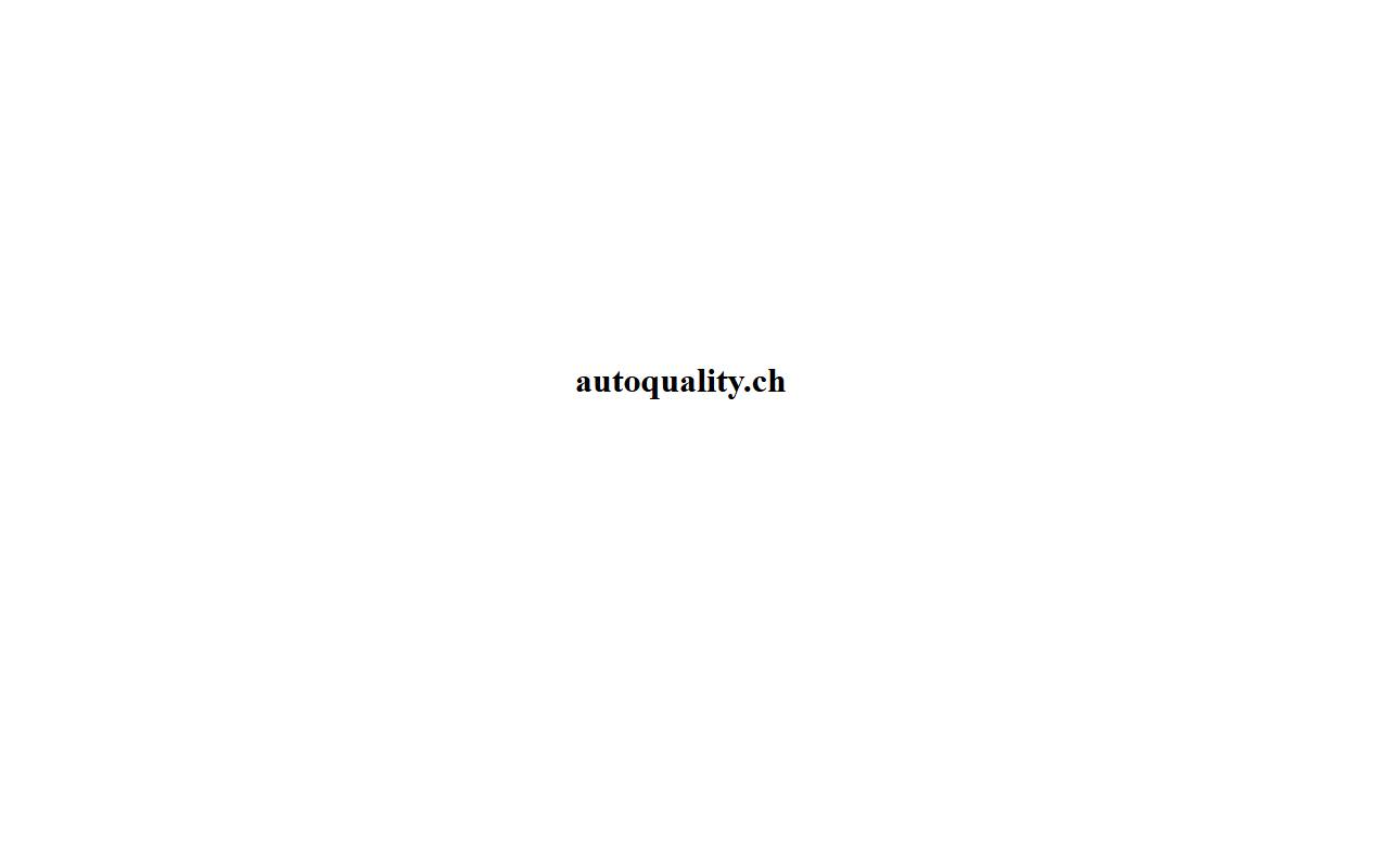Anteprima del sito: Autoquality Sagl