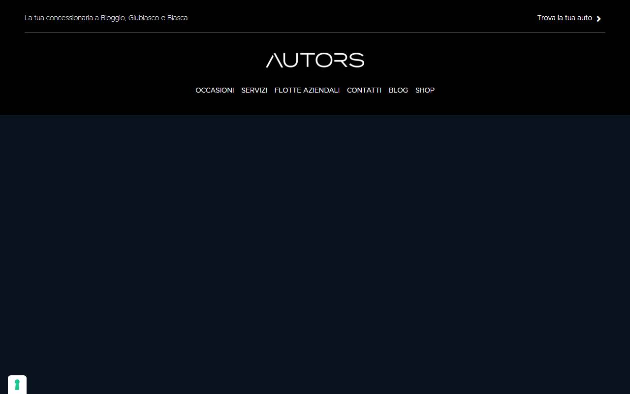Anteprima del sito: AUTORS SA