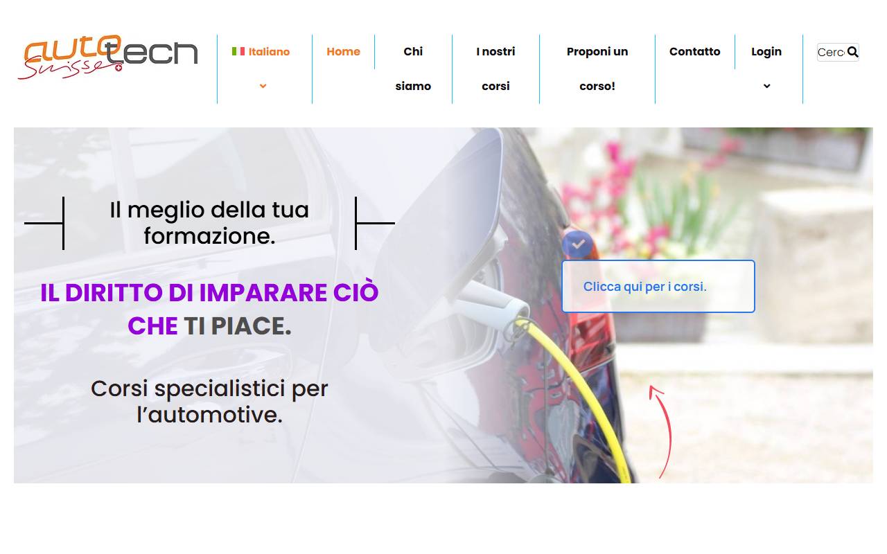 Anteprima del sito: Autotech Suisse Sagl