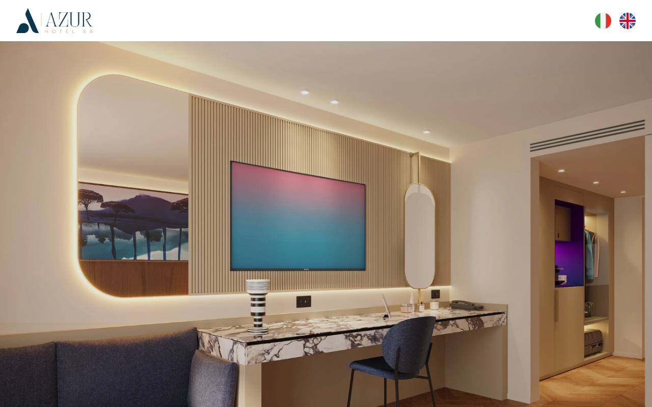 Anteprima del sito: Azur Hotel SA