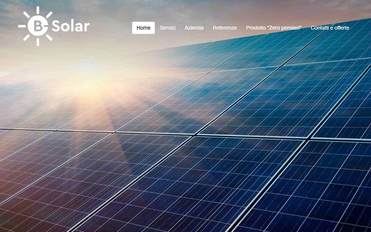 Anteprima del sito: B-Solar SA