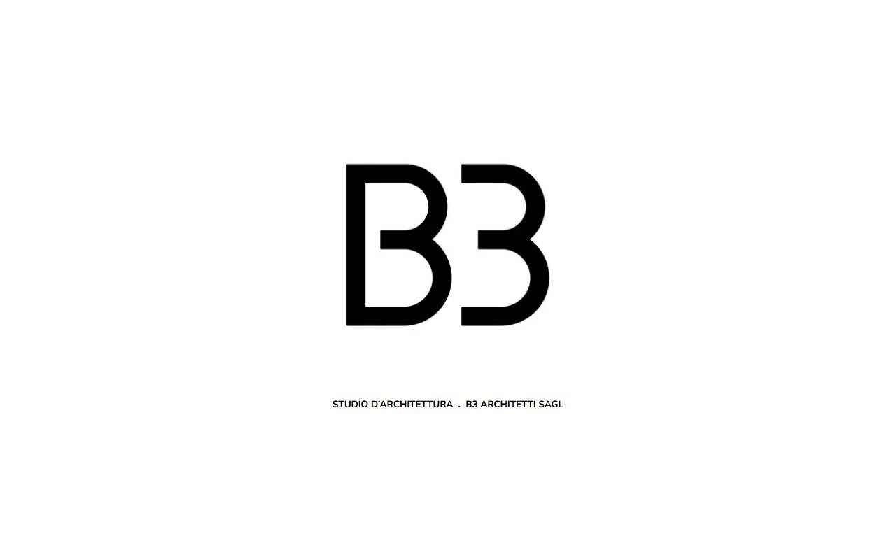 Anteprima del sito: B3 Architetti Sagl