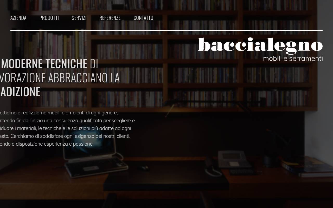 Anteprima del sito: Baccialegno SA