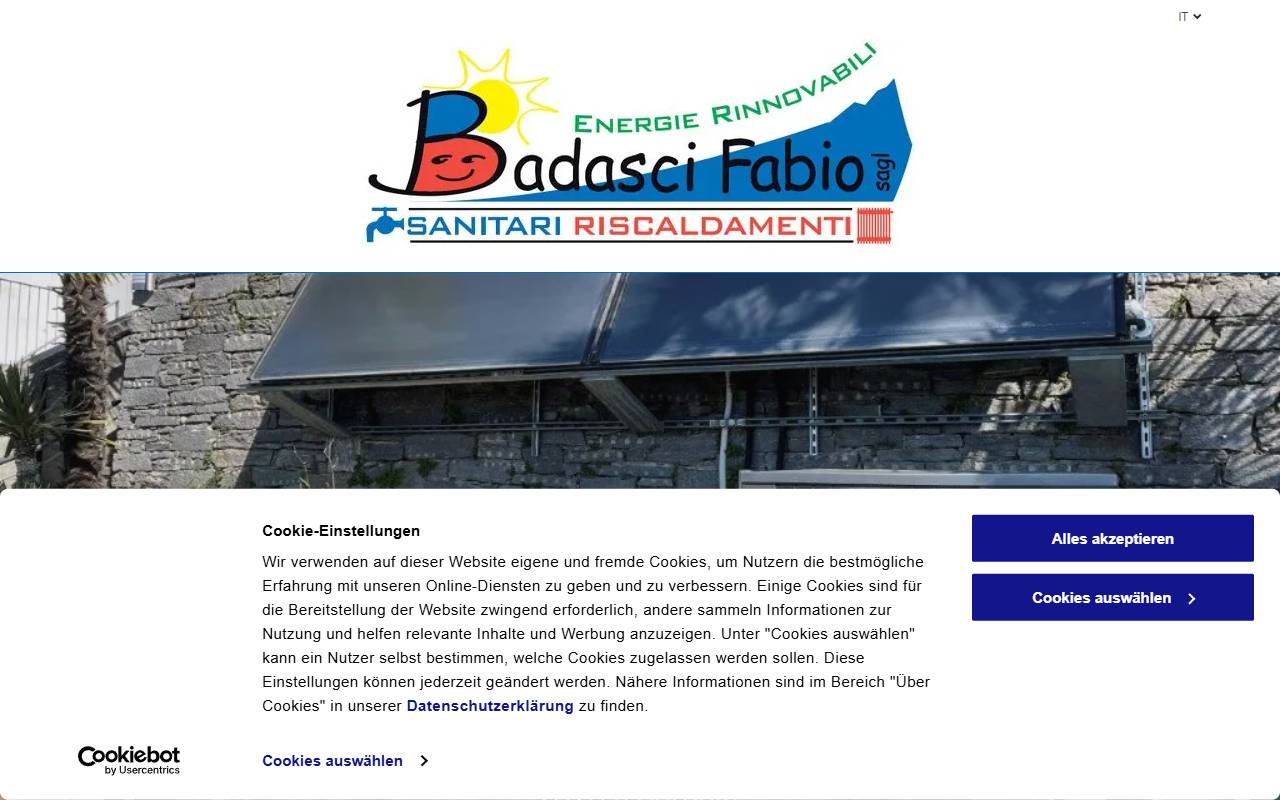 Anteprima del sito: Badasci Fabio Sagl