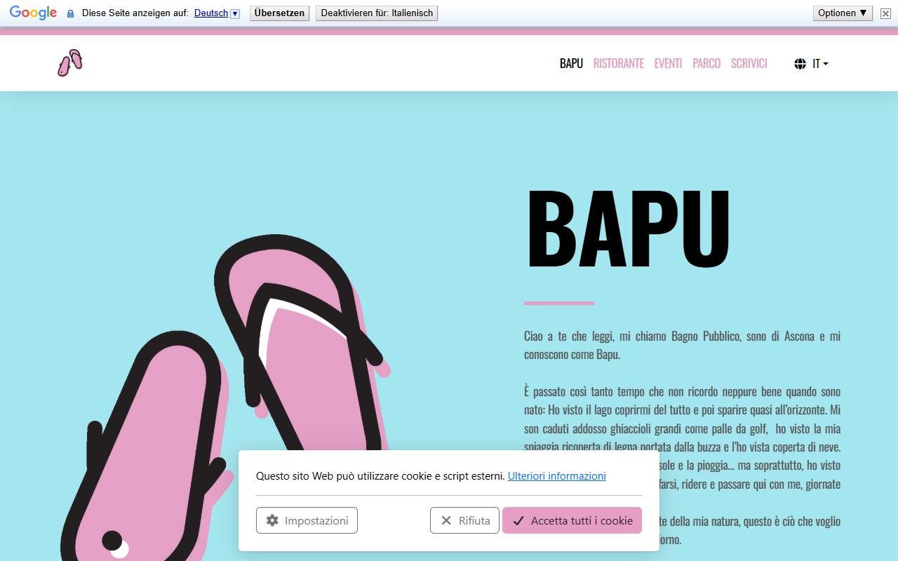 Anteprima del sito: Barrels SA