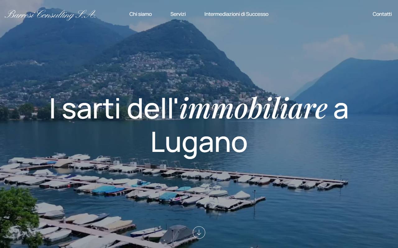 Anteprima del sito: Barresi Consulting SA