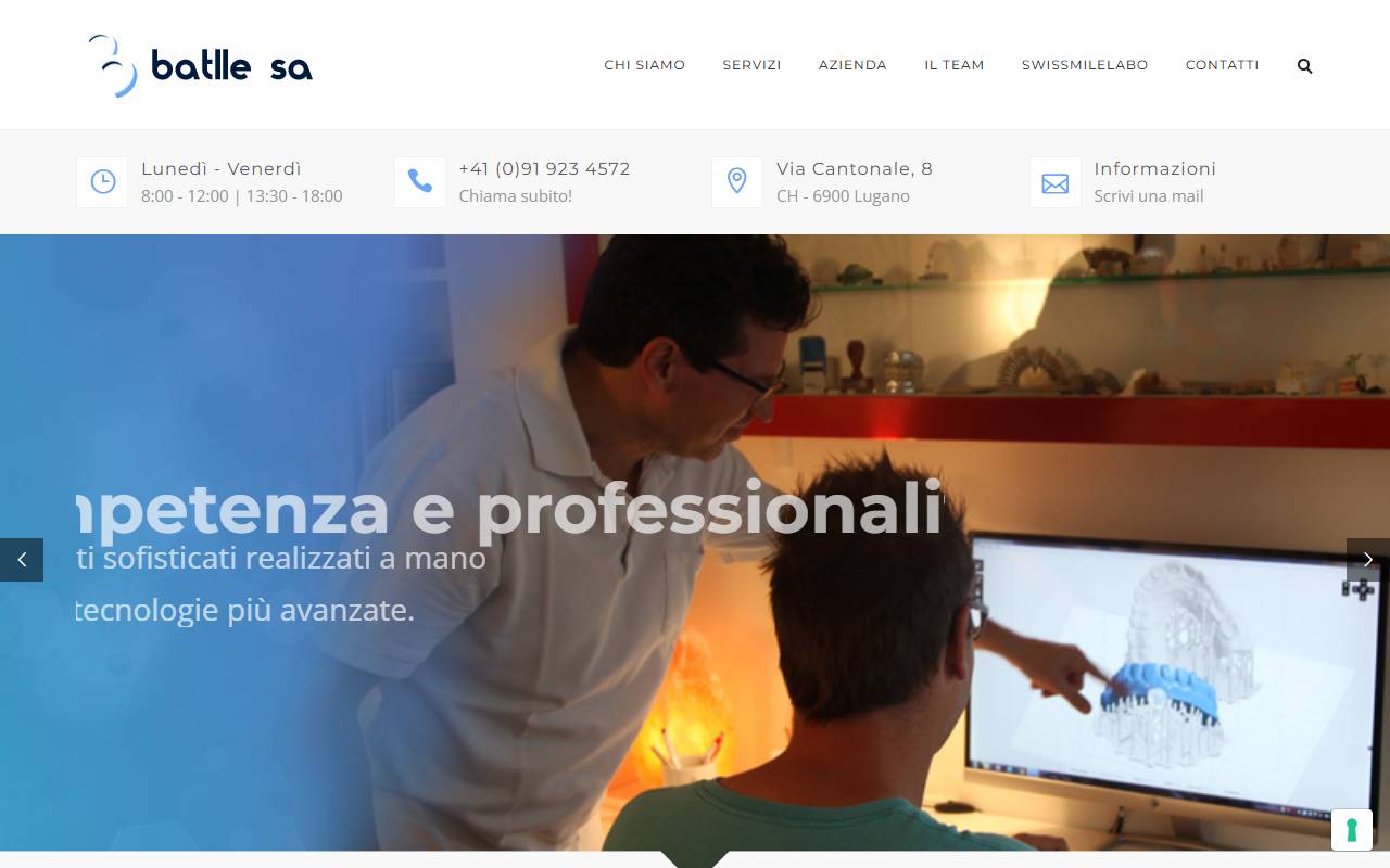 Anteprima del sito: Batlle SA