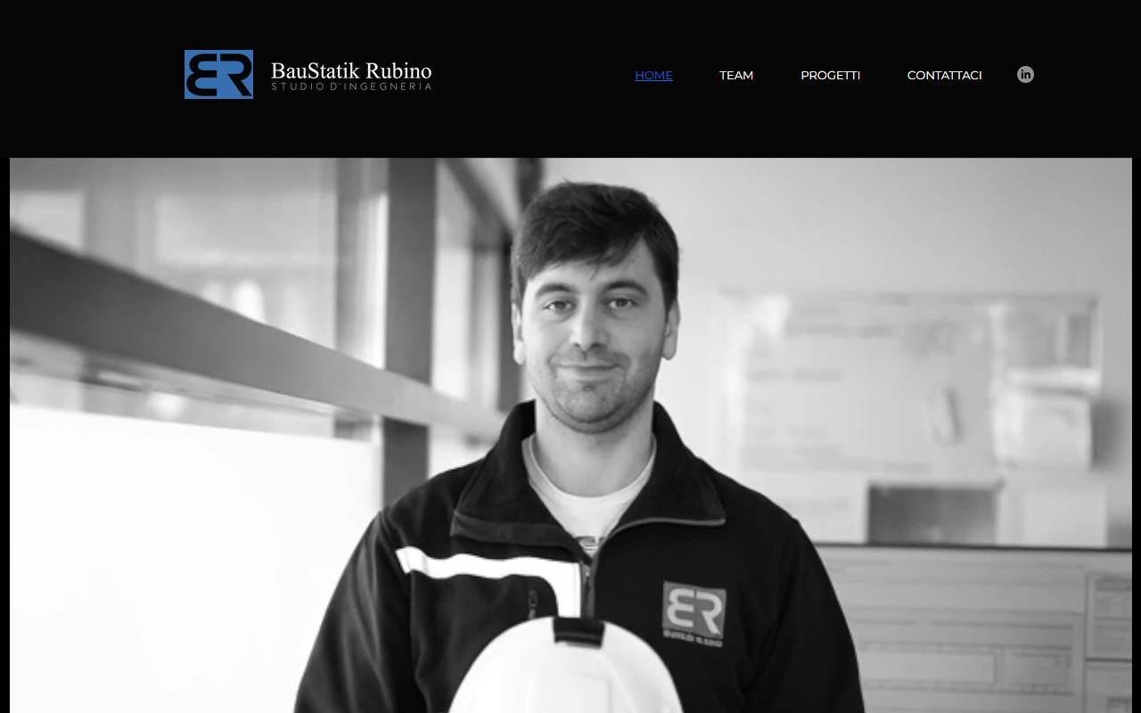 Anteprima del sito: BauStatik Rubino Sagl