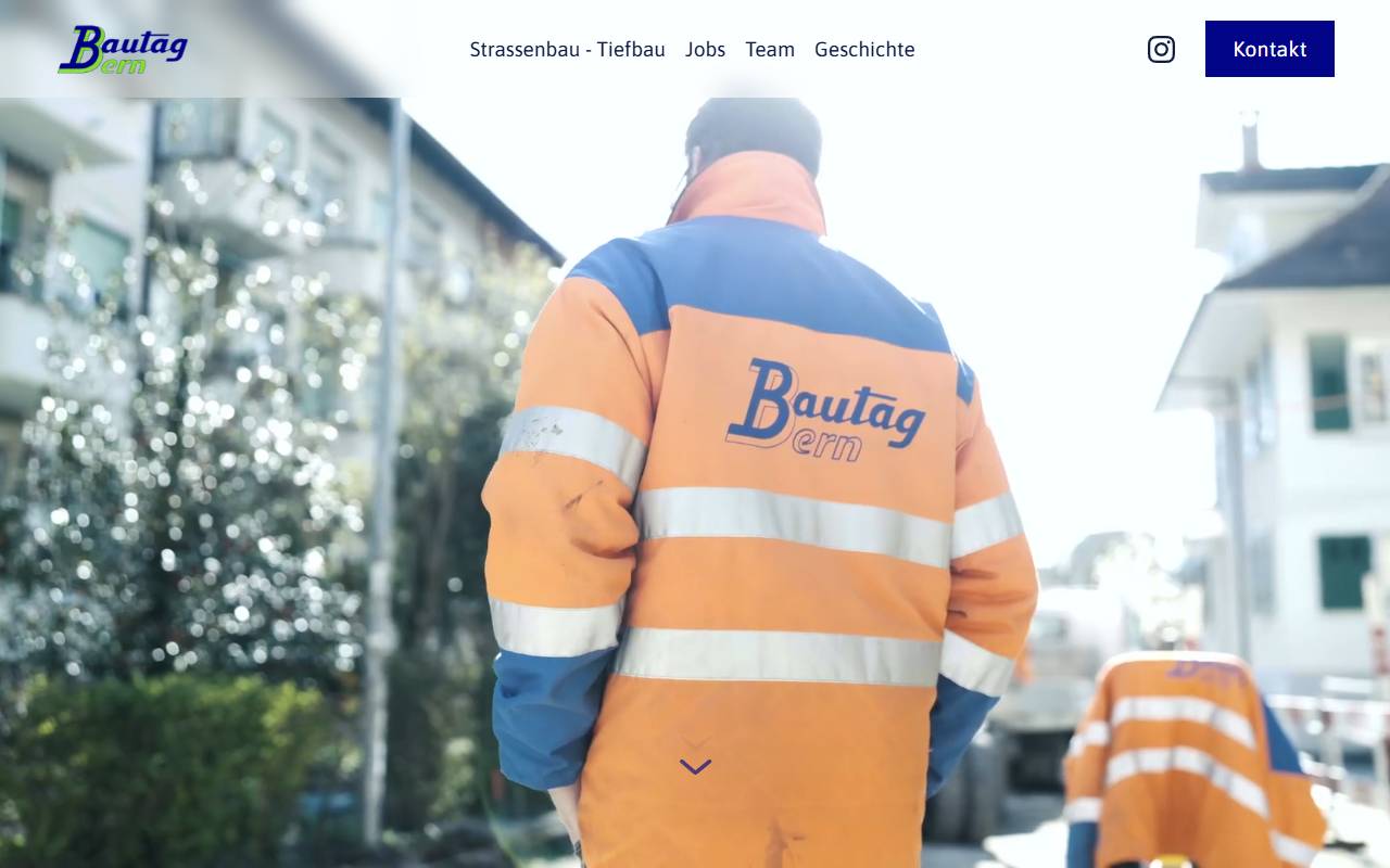 Anteprima del sito: BAUTAG AG