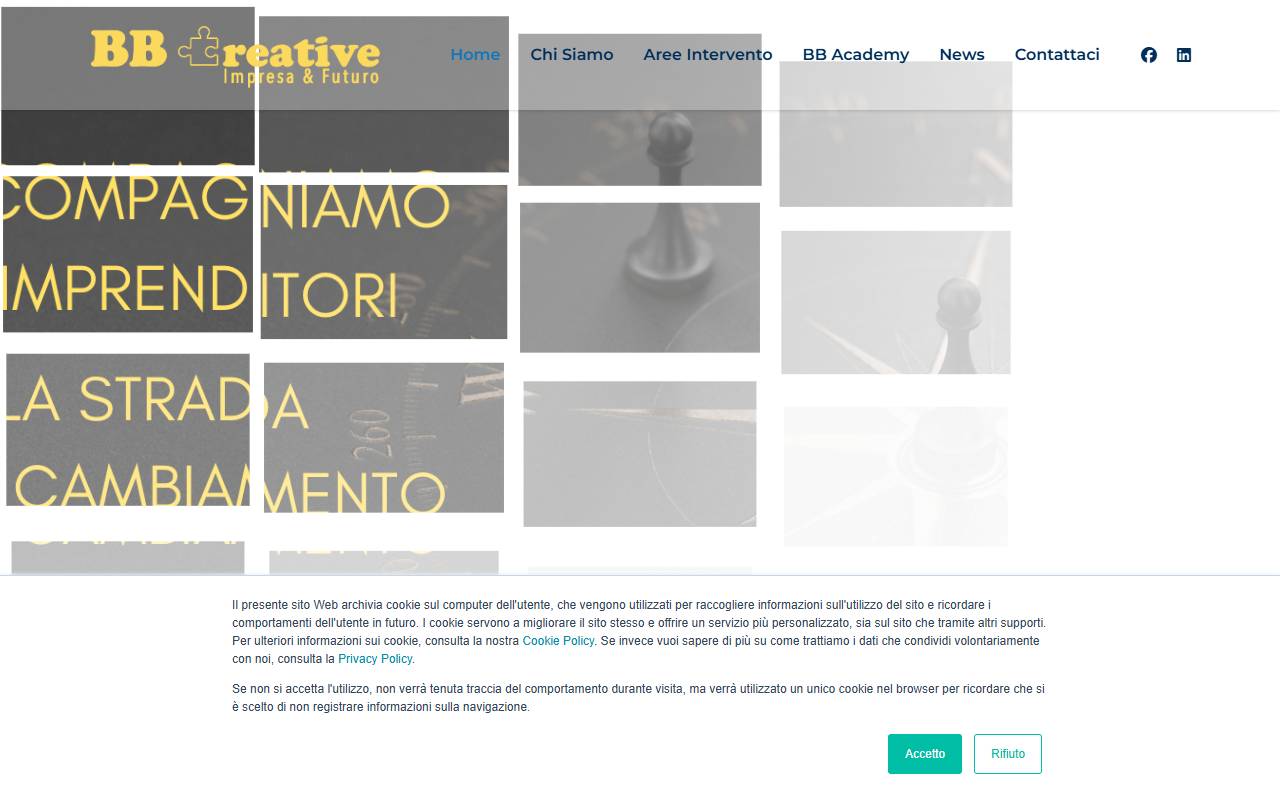 Anteprima del sito: BB Creative SAGL