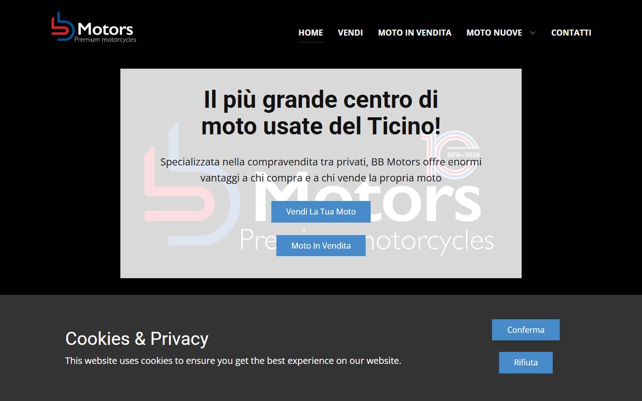 Anteprima del sito: BB Motors Sagl
