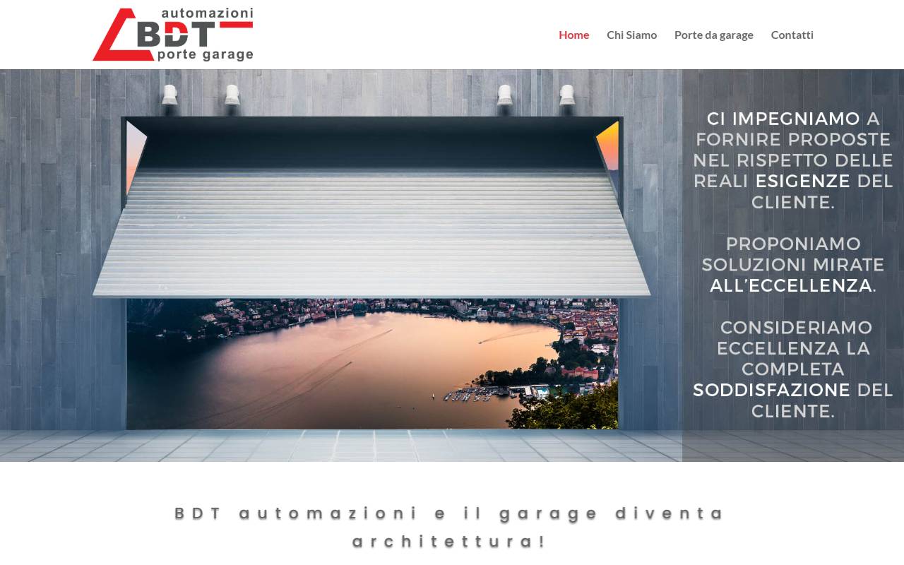 Anteprima del sito: BdT Automazioni SA