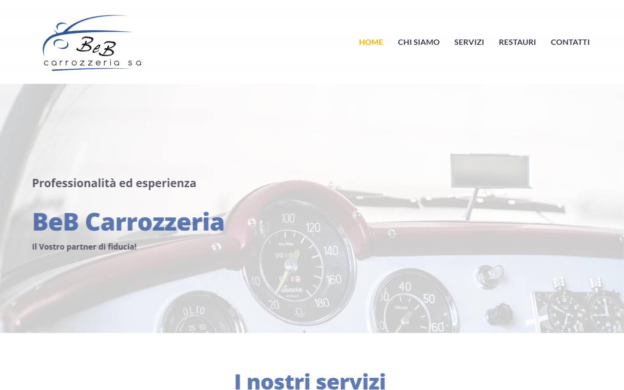 Anteprima del sito: BeB Carrozzeria SA