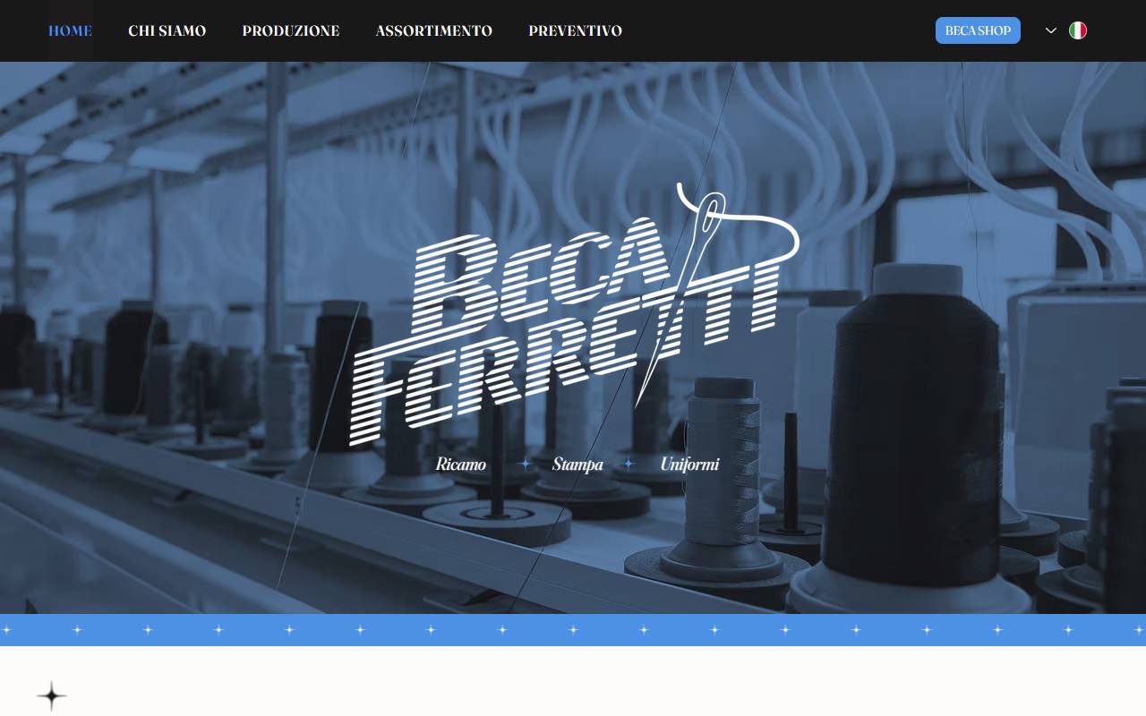 Anteprima del sito: Beca Ferretti SA