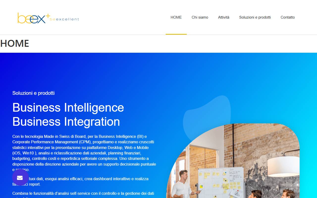 Anteprima del sito: Beex SA