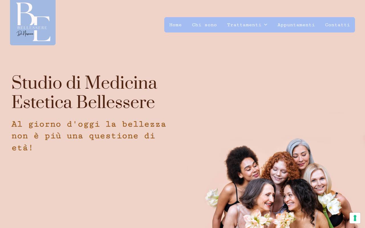 Anteprima del sito: Bellessere Dr. Nazarova