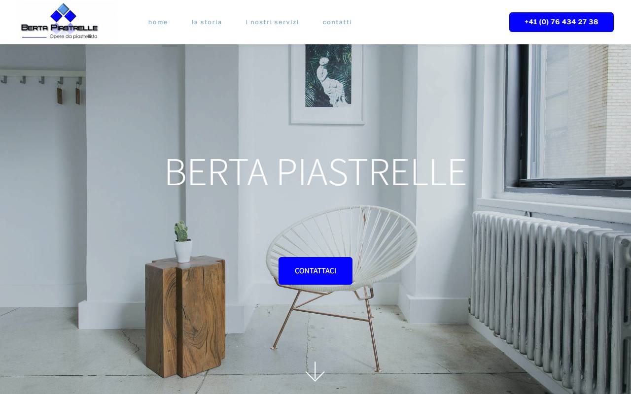 Anteprima del sito: BERTA PIASTRELLE