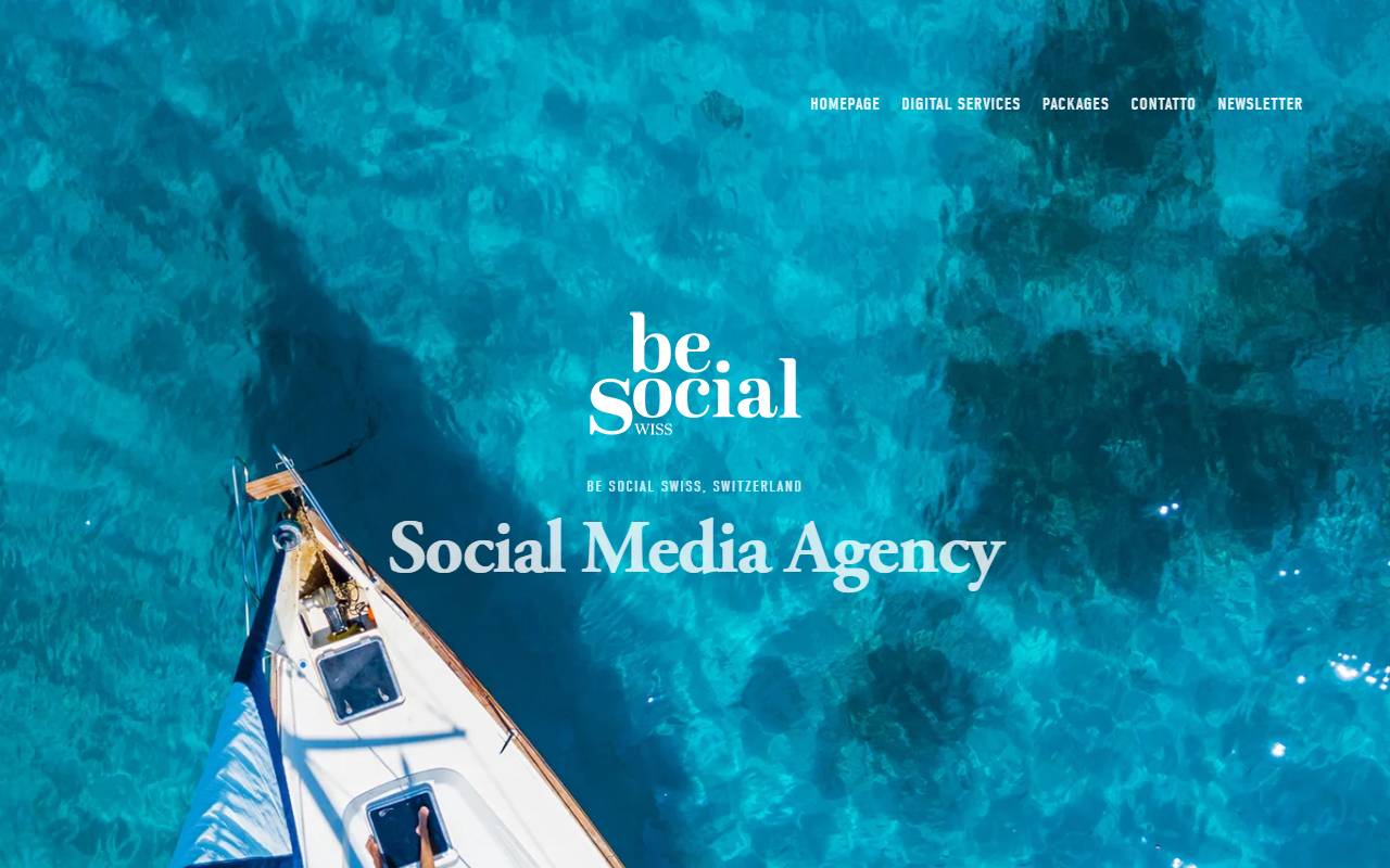 Anteprima del sito: Be Social Swiss GmbH