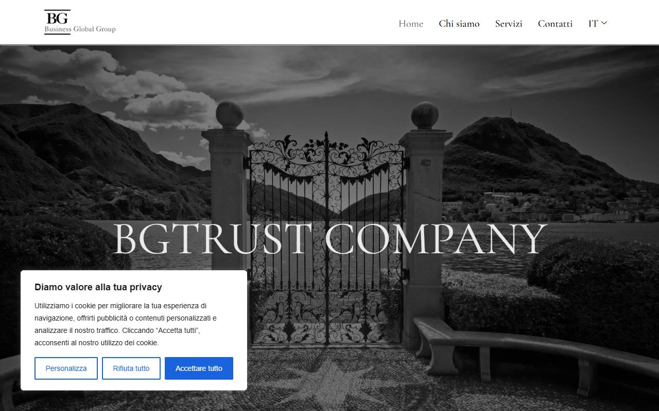 Anteprima del sito: BGTrust Company SA