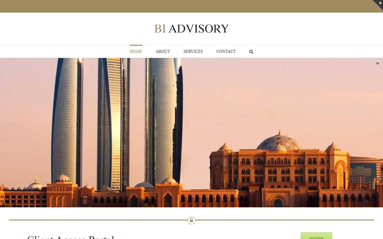 Anteprima del sito: BI ADVISORY SA