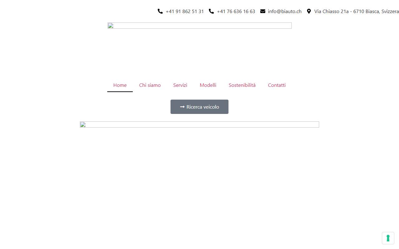 Anteprima del sito: Biauto SA