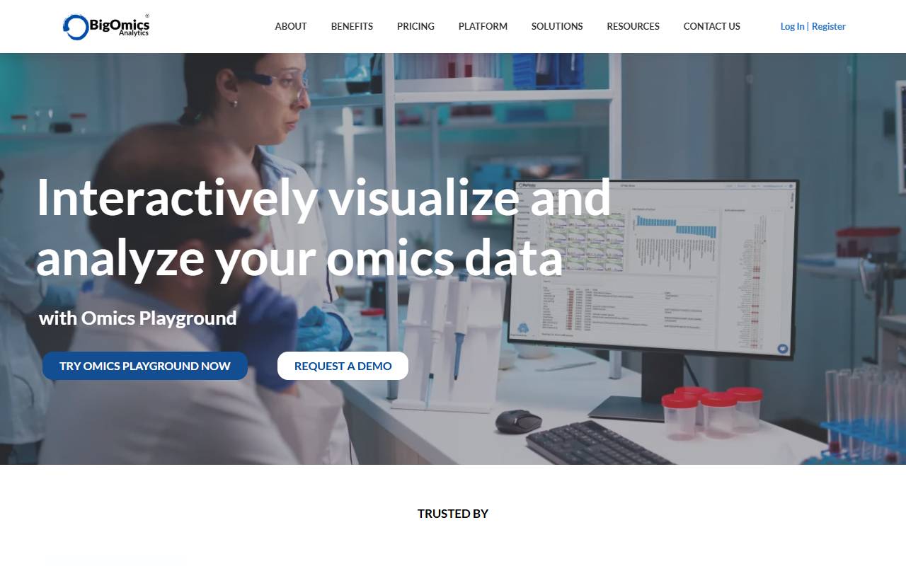 Anteprima del sito: BigOmics Analytics SA