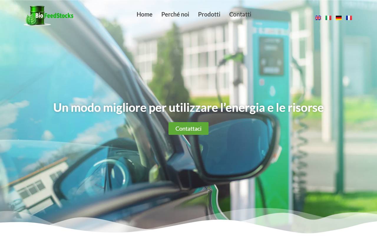 Anteprima del sito: BIO Feedstocks AG
