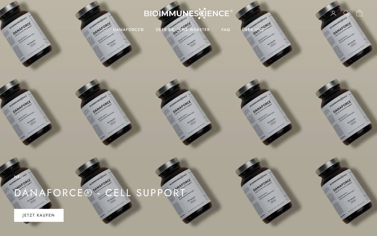 Anteprima del sito: Bioimmunescience Sagl