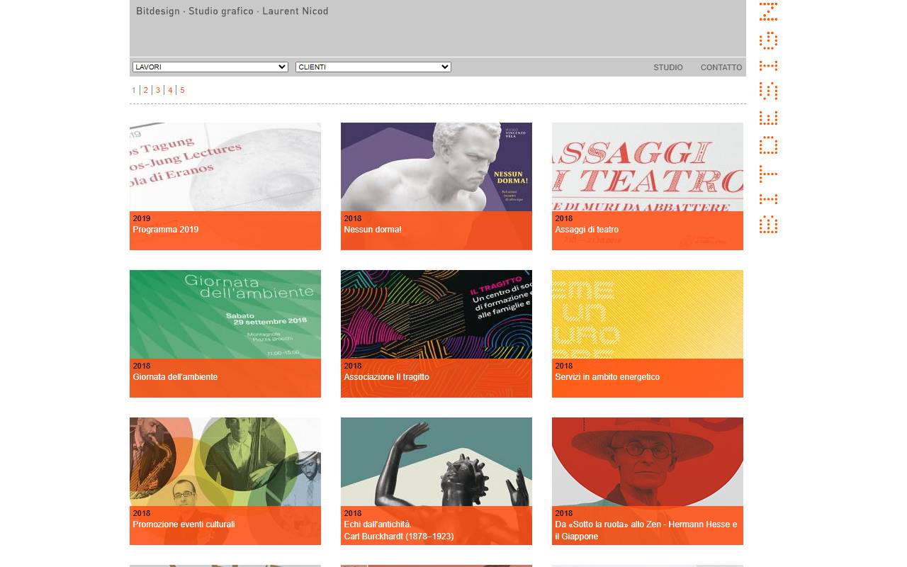 Anteprima del sito: BITDESIGN STUDIO GRAFICO DI LAURENT NICOD