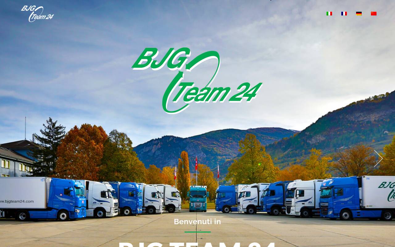 Anteprima del sito: BJG TEAM 24 SA