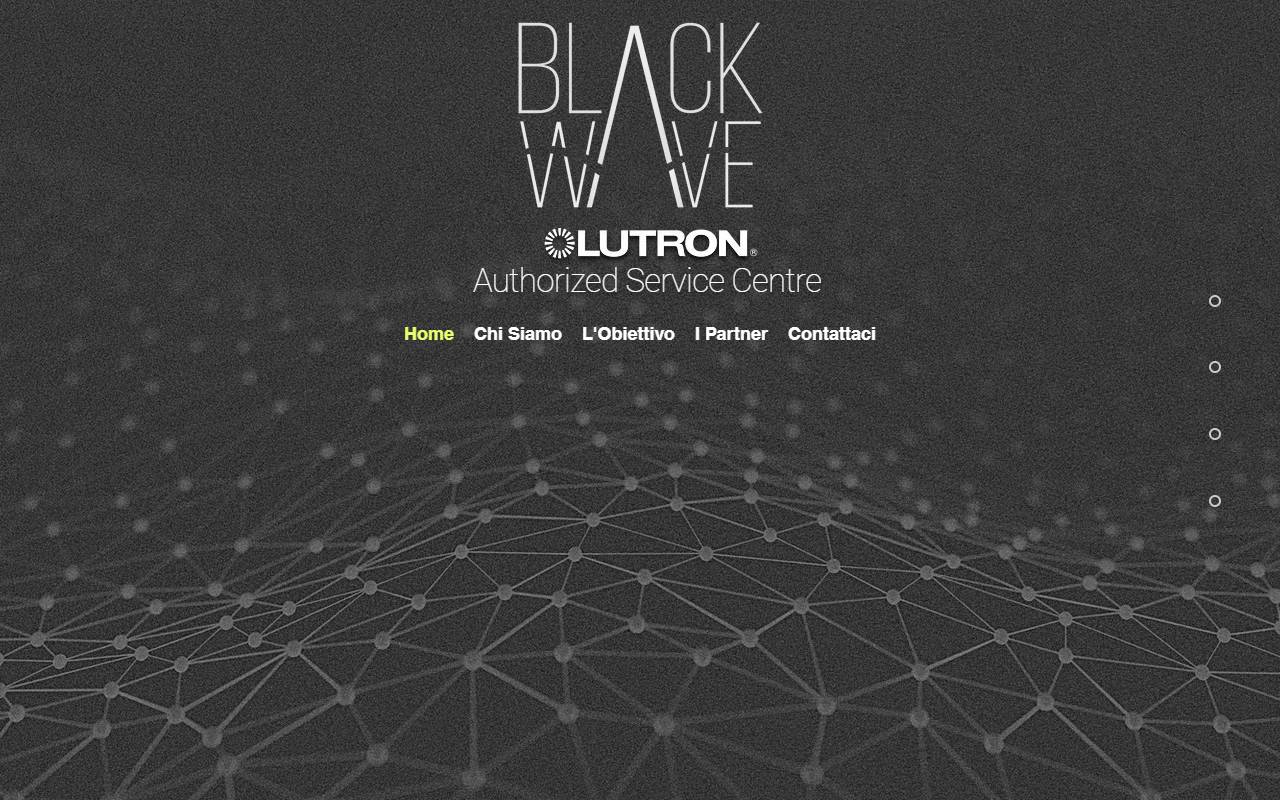 Anteprima del sito: BlackWave Sagl