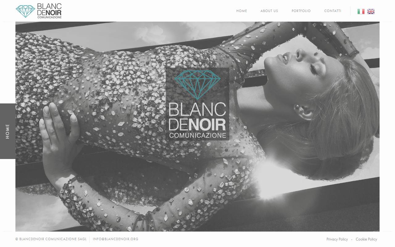 Anteprima del sito: Blancdenoir Comunicazione SAGL