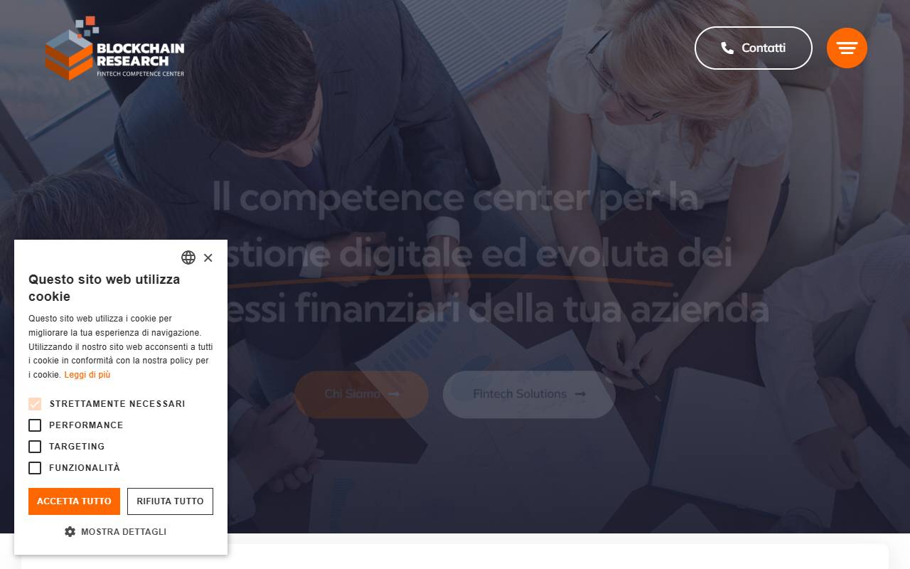 Anteprima del sito: BLOCKCHAIN RESEARCH SA